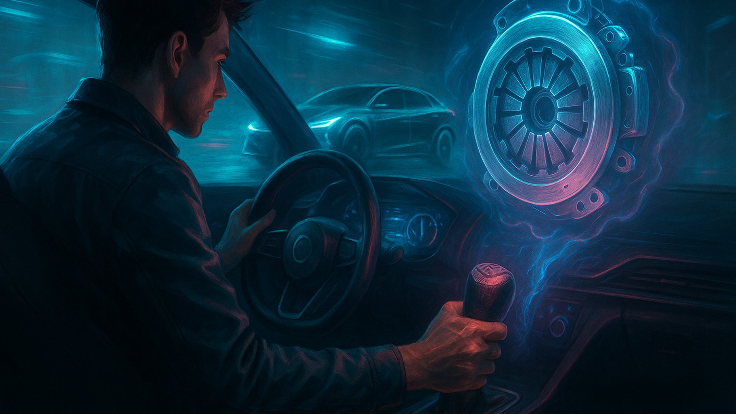 Ilustração de capa: Embreagem: como dirigir para aumentar a vida útil, sinais de desgaste e hábitos que detonam o conjunto (Veículos Elétricos e Tecnologias Futuras)