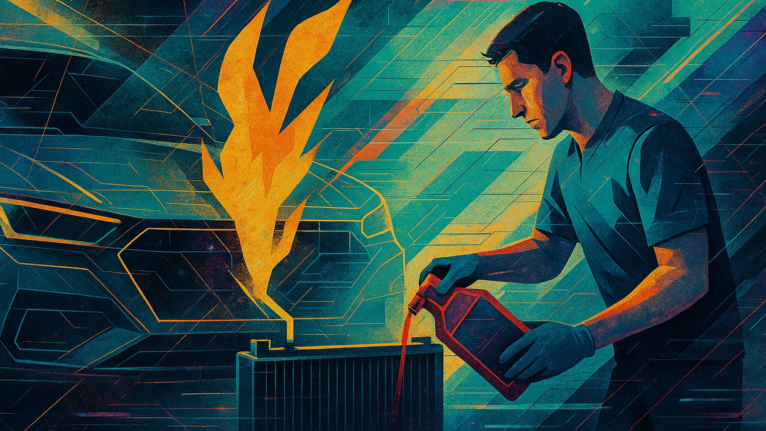 Ilustração de capa: Erros comuns no sistema de arrefecimento e como evitar