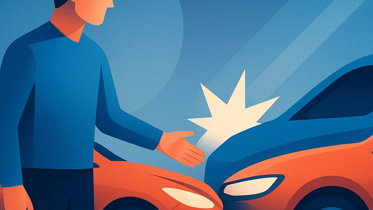 Cover illustration: FAQ: what to do after a collision with no injuries (Traffic Safety)