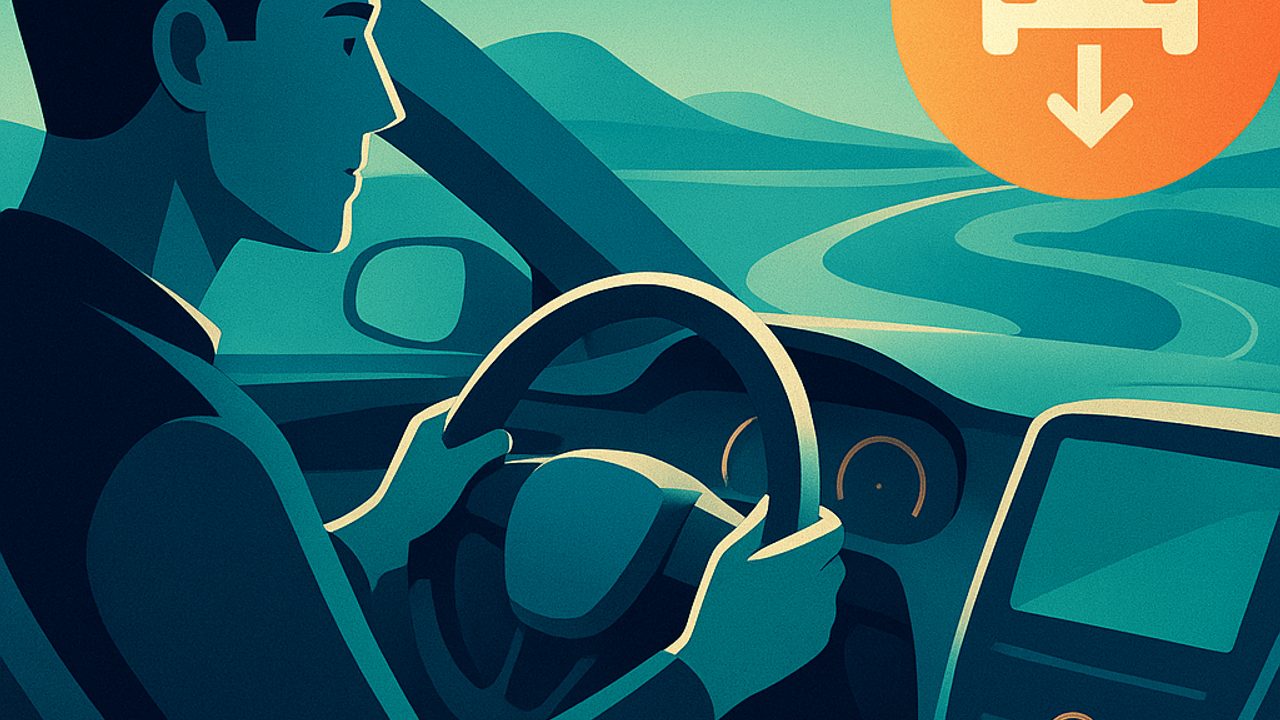 Ilustração de capa: Freio regenerativo sem sustos: guia de uso seguro para quem está começando (Veículos Elétricos e Tecnologias Futuras)