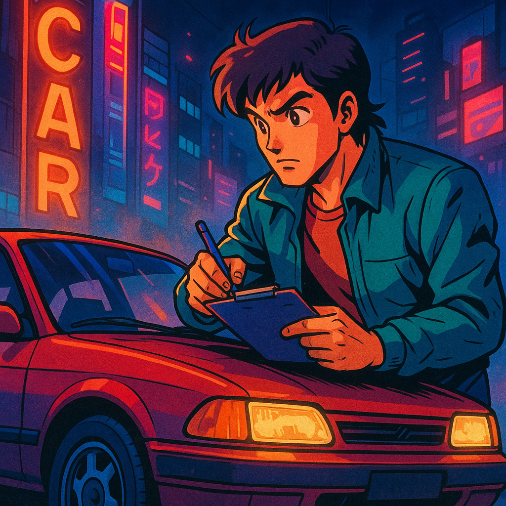 Ilustração de capa: Guia prático: compra de carro usado para pegar estrada (Carros)