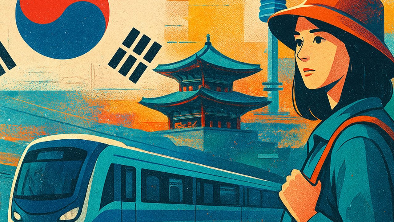 Cover illustration: First trip to South Korea: how to get organized to get around without stress (South Korea (Travel))