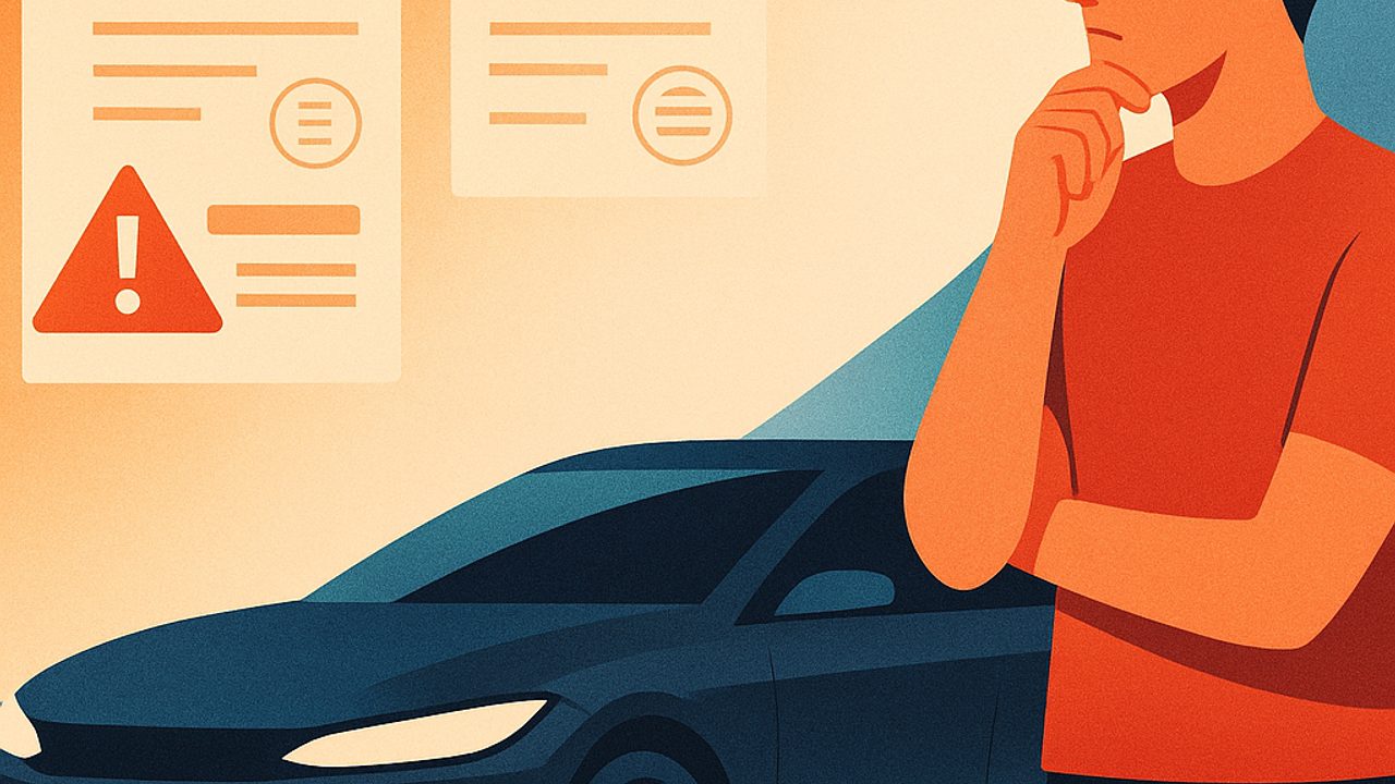 Ilustração de capa: Sinais de alerta na documentação do carro: IPVA, licenciamento e CRLV-e (Carros)